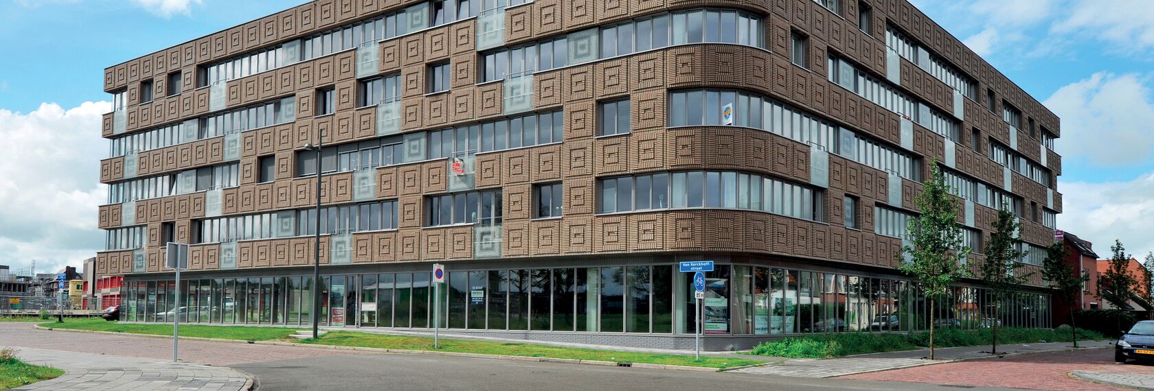 CS 38-SL İptal Edilen Sistemler, CS 38-SL İptal Edilen Sistemler ve SlimLine 38 Pencereler - Residental/Project Bloemhof konumlanmış Groningen, Hollanda