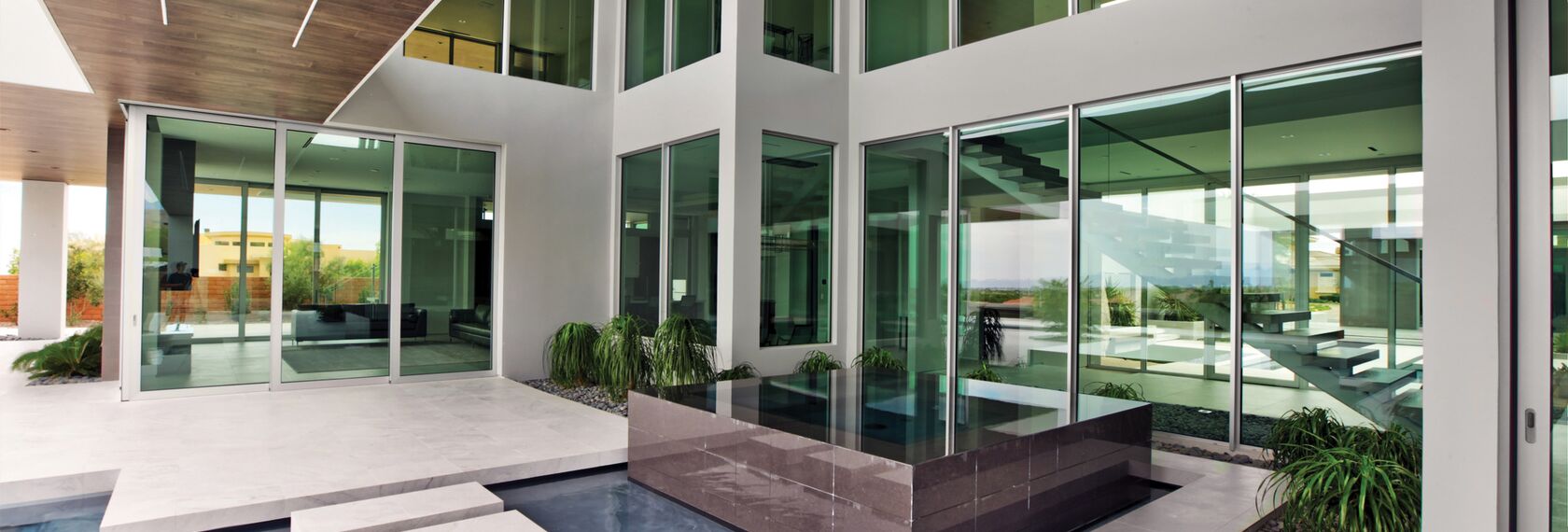 ConceptSystem 77 Doors and ConceptSystem 77 Windows - Painted Feather located in Las Vegas, United States of America