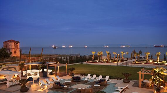 ConceptWall 50 Giydirme Cepheler ve CW 50-SC Giydirme Cepheler - Hotel/Holiday complex Hyatt Regency Hotel Istanbul konumlanmış Istanbul, Türkiye