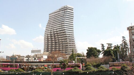 ConceptWall 60 Façades, ConceptSystem 68 Windows and Ventalis Complementary Systems - Jaam Tower located in Tehran, Iran