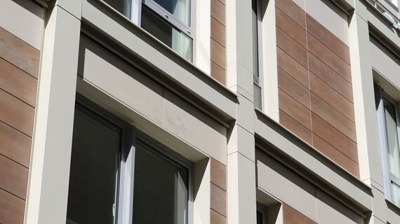 EcoSystem 50 Windows, Vision 50 Doors and ConceptWall 50 Façades - Apartmentcomplex Kingston Heights located in London, United Kingdom