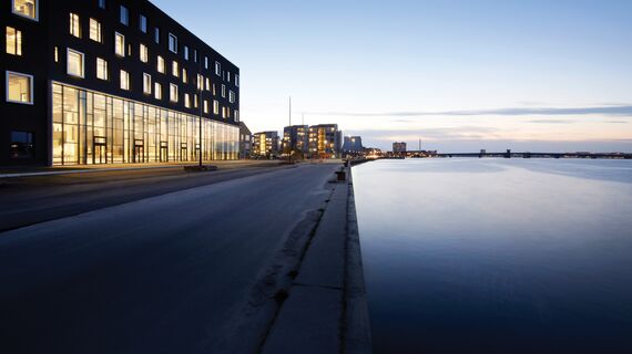 ConceptWall 50 Façades and ConceptSystem 77 Doors - Campus University Aalborg located in Aalborg, Denmark