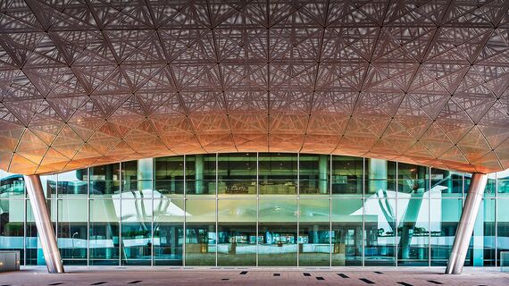 ConceptSystem 68 Windows, ConceptSystem 59Pa Windows and ConceptWall 50 Façades - Qatar National Convention Centre located in Doha, Qatar